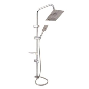 علم دوش حمام دوکاره کروم