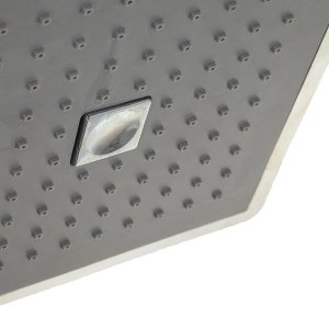 علم دوش حمام دوکاره سفید مدل رسوبگیر دار