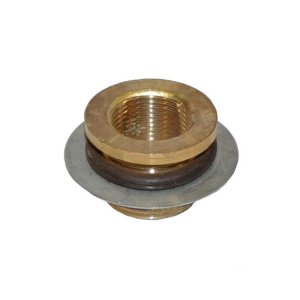 فیتینگ برنجی منبع آب سایز 3/4 اینچ