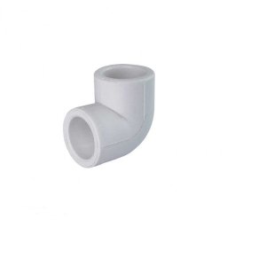 زانو 90 درجه آبرسانی تک لایه پلی پروپیلن سایز 20 میلی متر