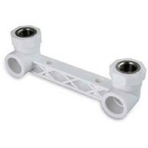 زانو سفید دوقلو پلی پروپیلن سایز 1/2*20